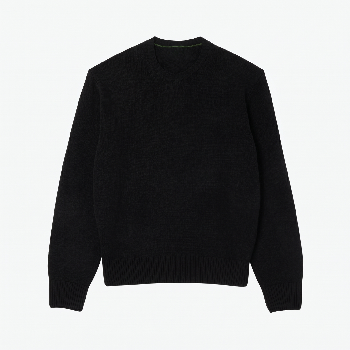 Pullover aus Streichwolle mit Rundhalsausschnitt