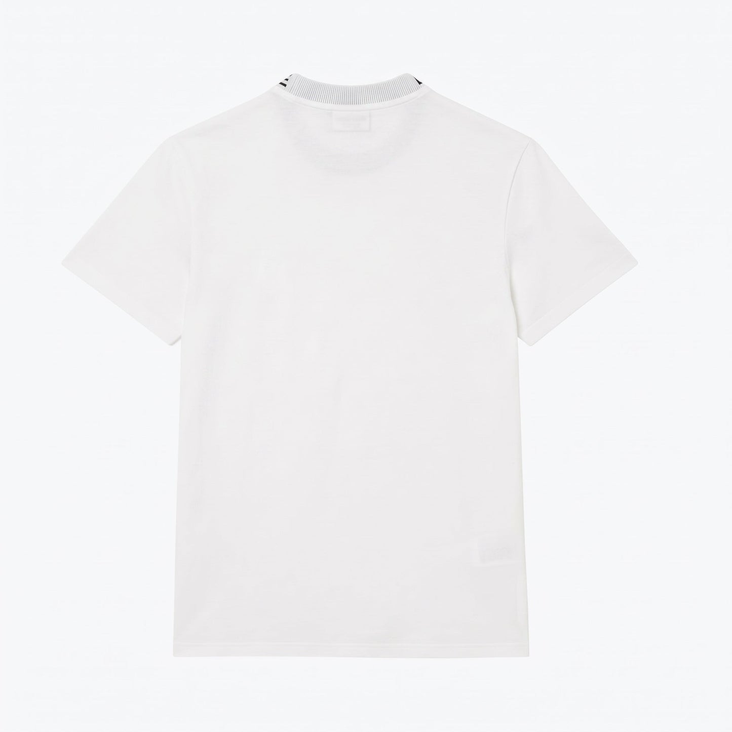 Piqué-T-Shirt mit Jacquard-Logo