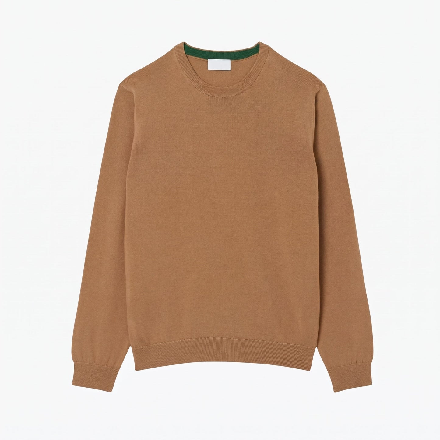 Pullover aus Merinowolle mit Rundhalsausschnitt