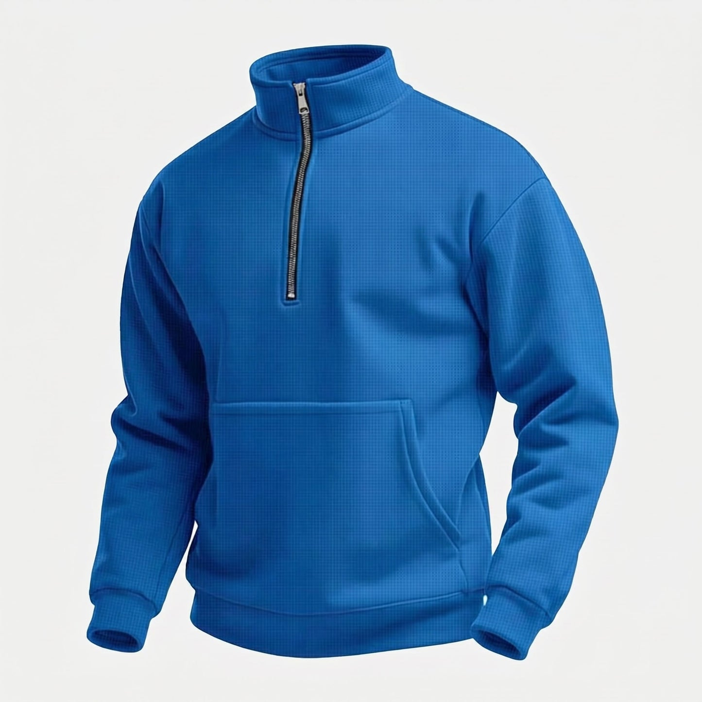 Pullover mit kurzem Reißverschluss