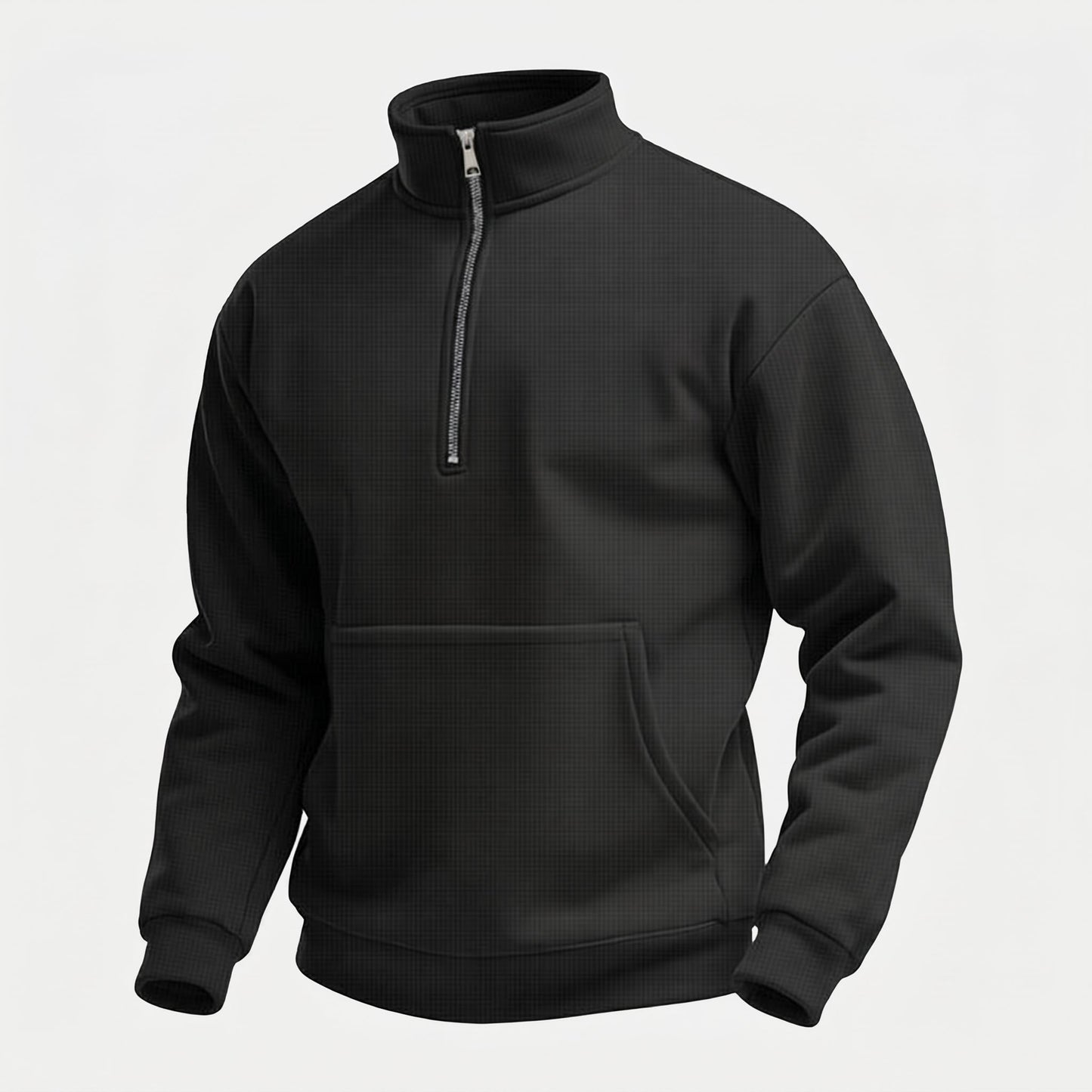 Pullover mit kurzem Reißverschluss