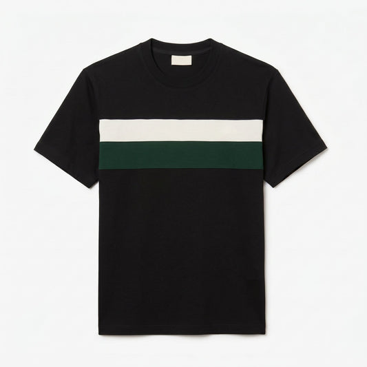 Jersey-T-Shirt im Colour-Block-Design