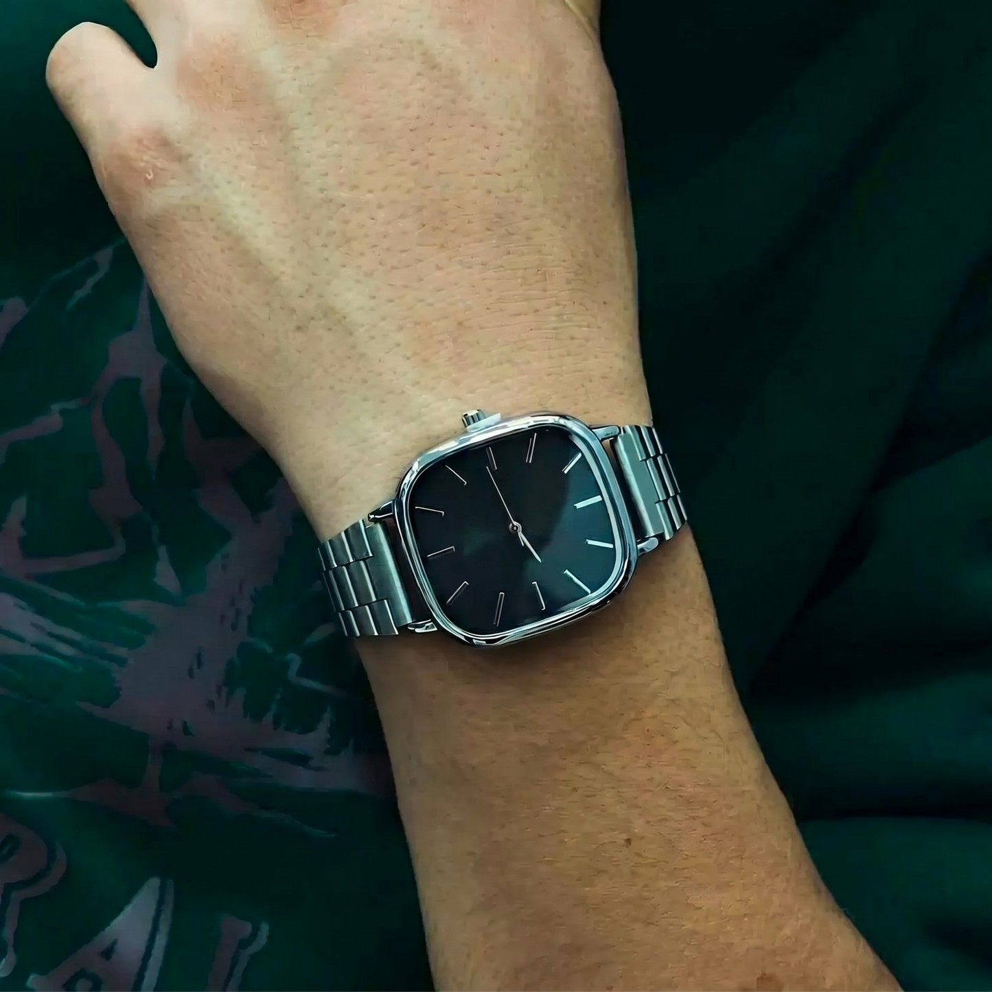 Luxuriöse Uhr 36 mm – wasserdicht | Edelstahl