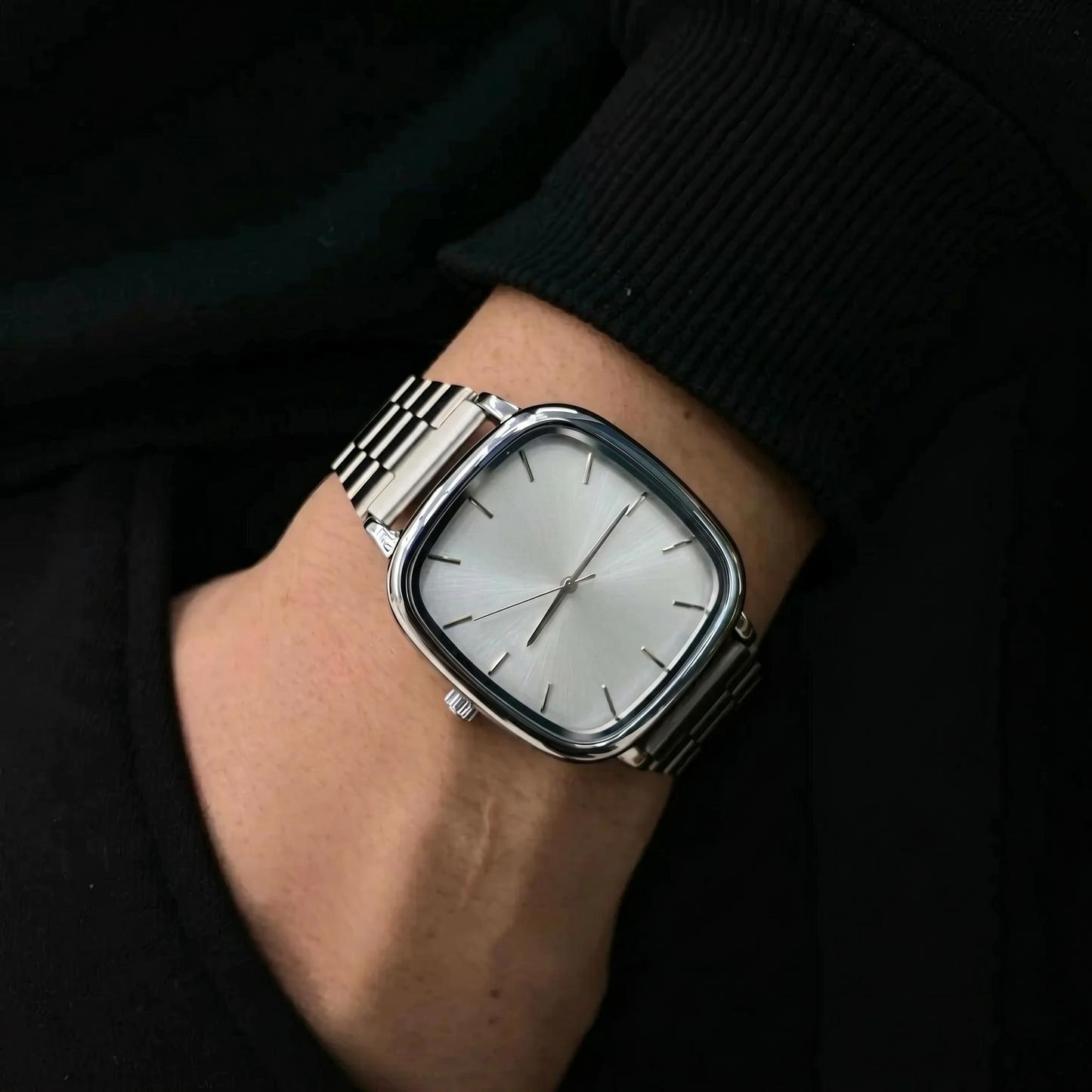 Luxuriöse Uhr 36 mm – wasserdicht | Edelstahl