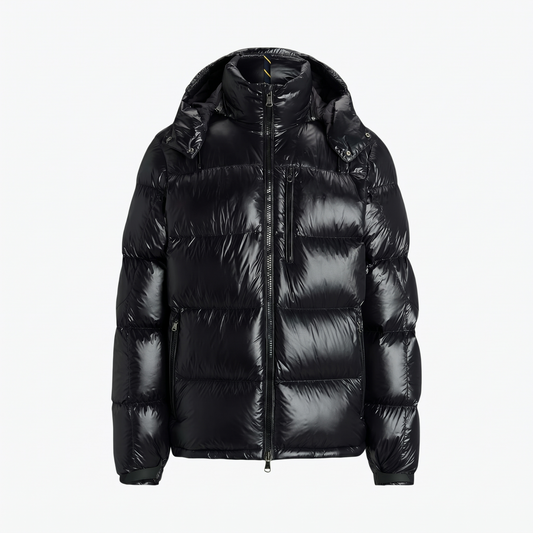 Gorham glänzende Daunenjacke