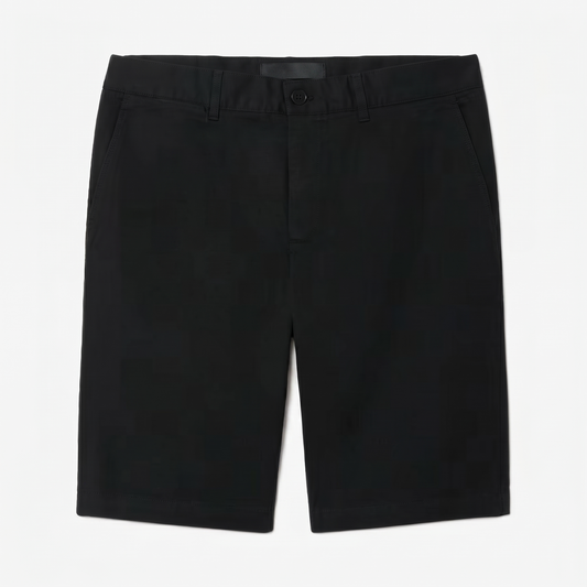 Baumwoll-Chino-Shorts in Slim Fit mit Stretch