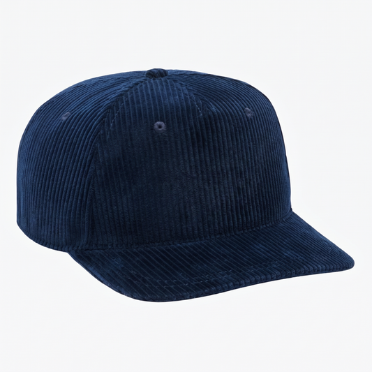 Bestickte Golf-Cap aus Cord