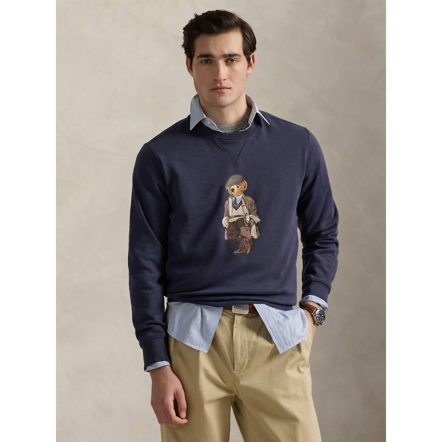 Bear Fleece-Sweatshirt