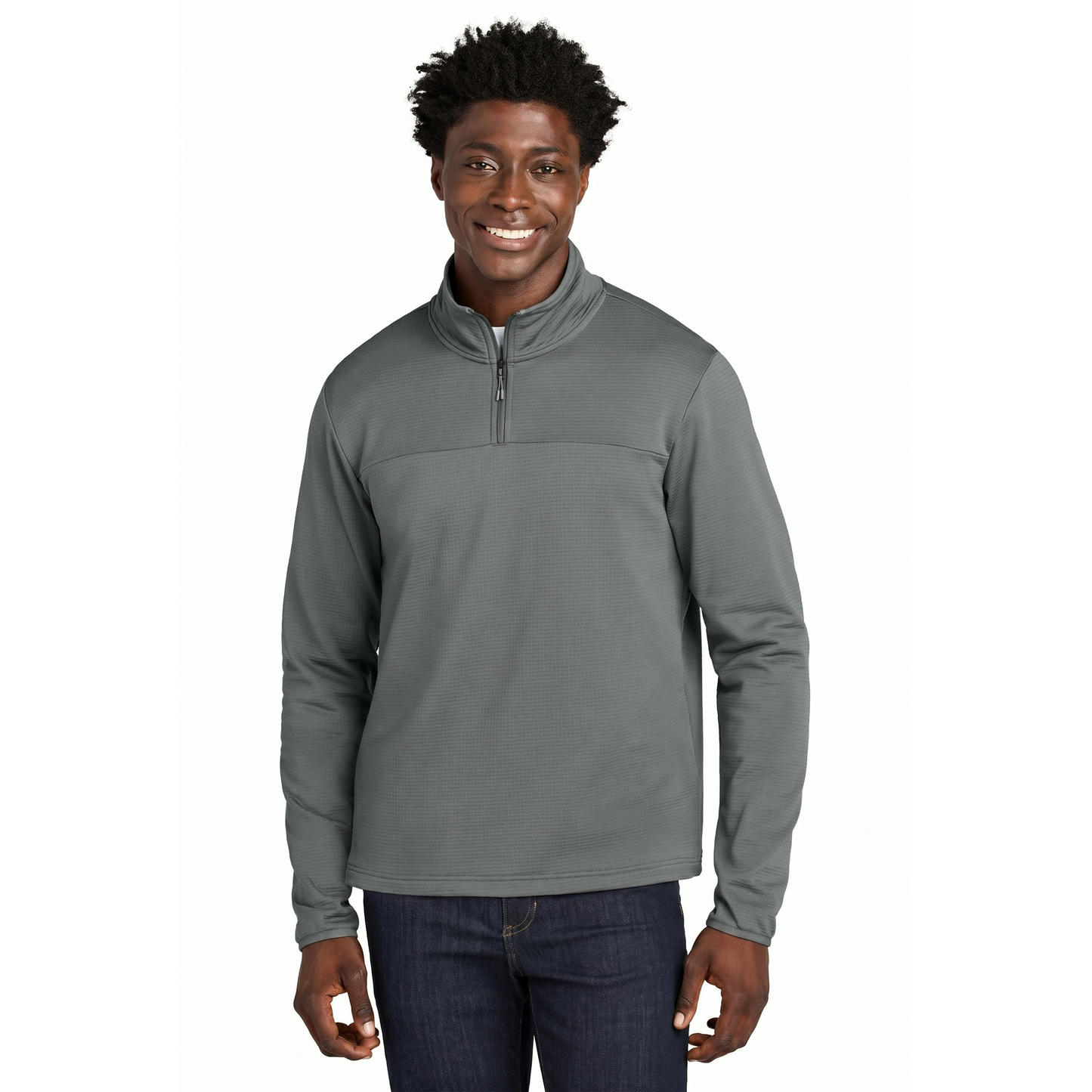 Aim Fleece mit kurzem Reißverschluss