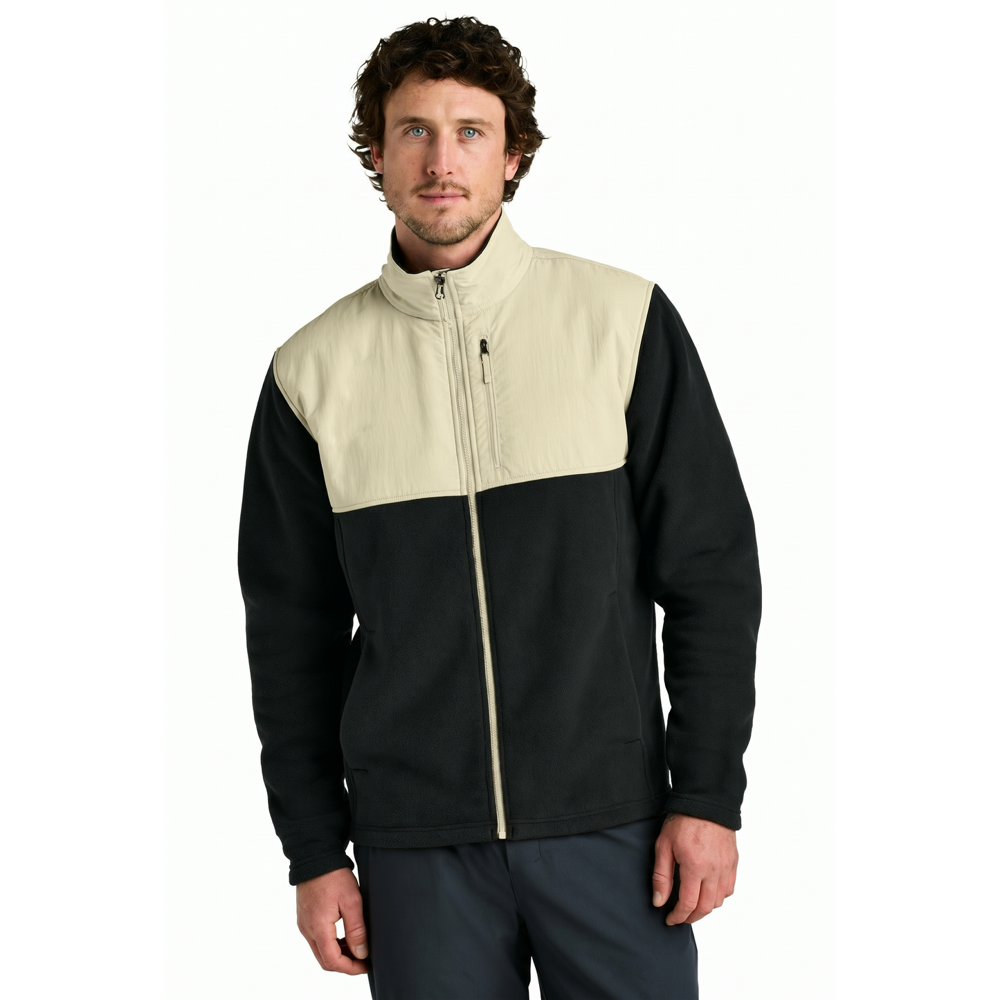 Highest Peak Fleecejacke mit durchgehendem Reißverschluss