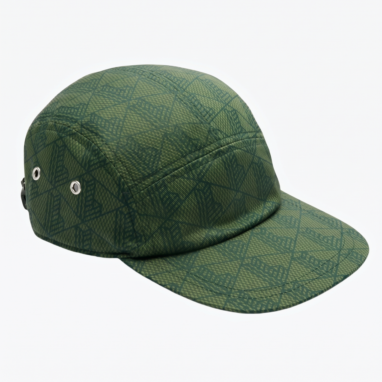 Jockey-Cap aus Twill mit Print