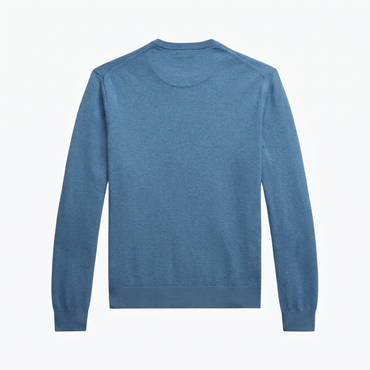 Pullover aus Baumwolle und Kaschmir mit Rundhalsausschnitt