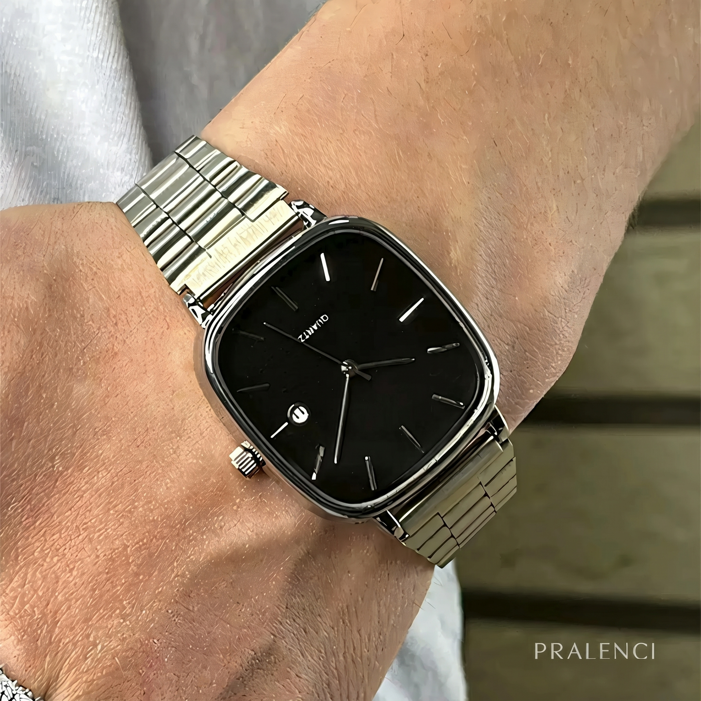 Luxuriöse Uhr 36 mm – wasserdicht | Edelstahl