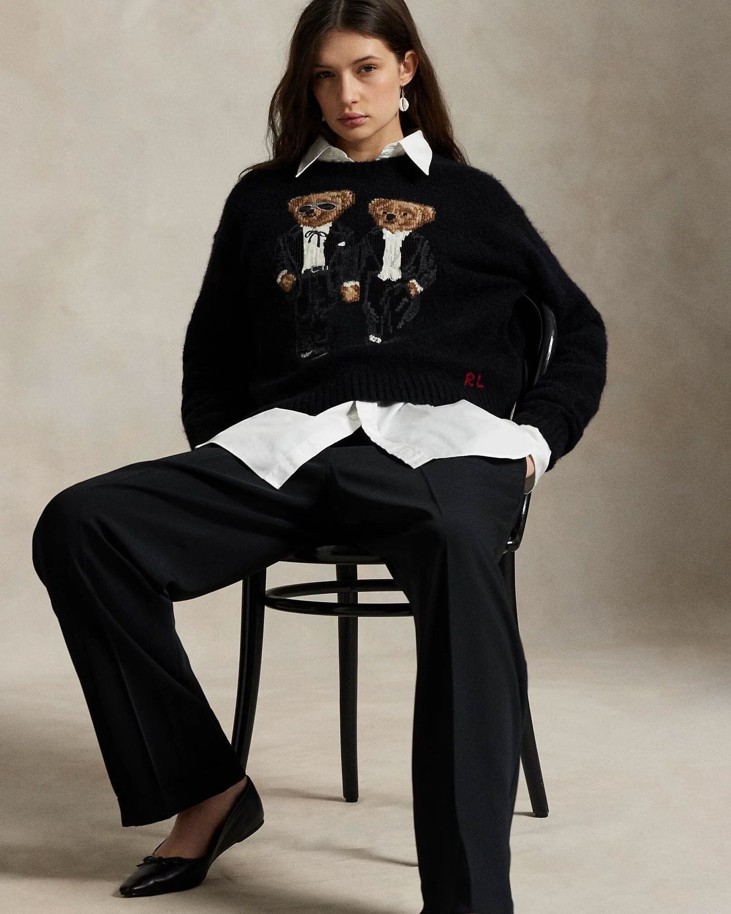 The Ricky Tuxedo Bear Pullover