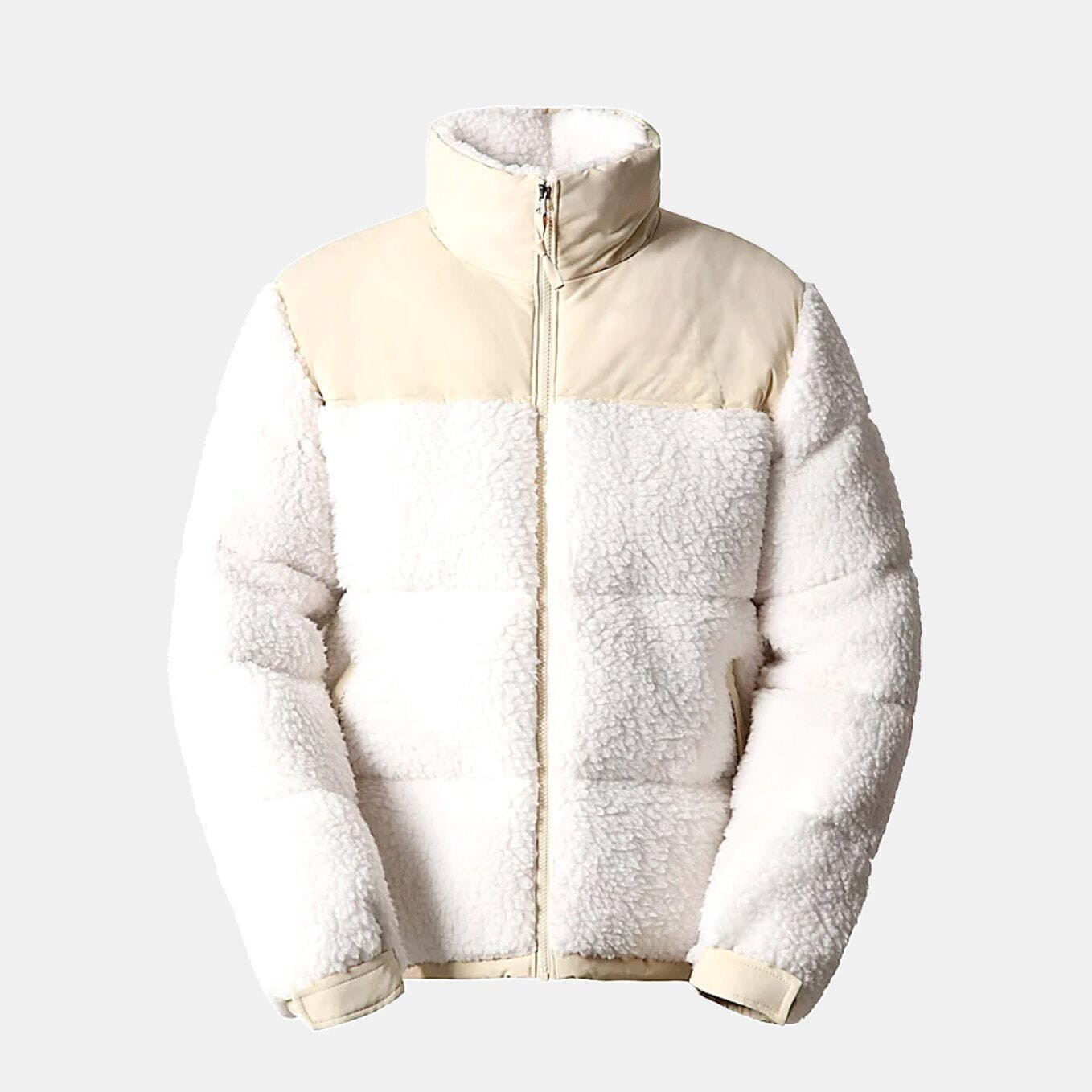 Essential Daunen-Steppjacke mit Sherpa