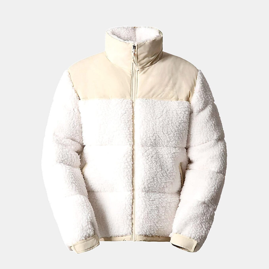 Essential Daunen-Steppjacke mit Sherpa