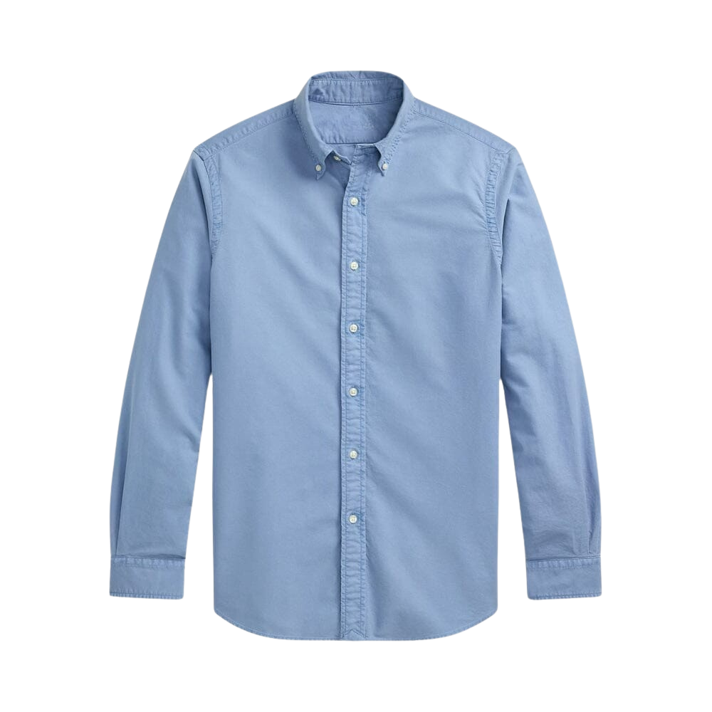 Stückgefärbtes Oxford-Hemd in Slim Fit