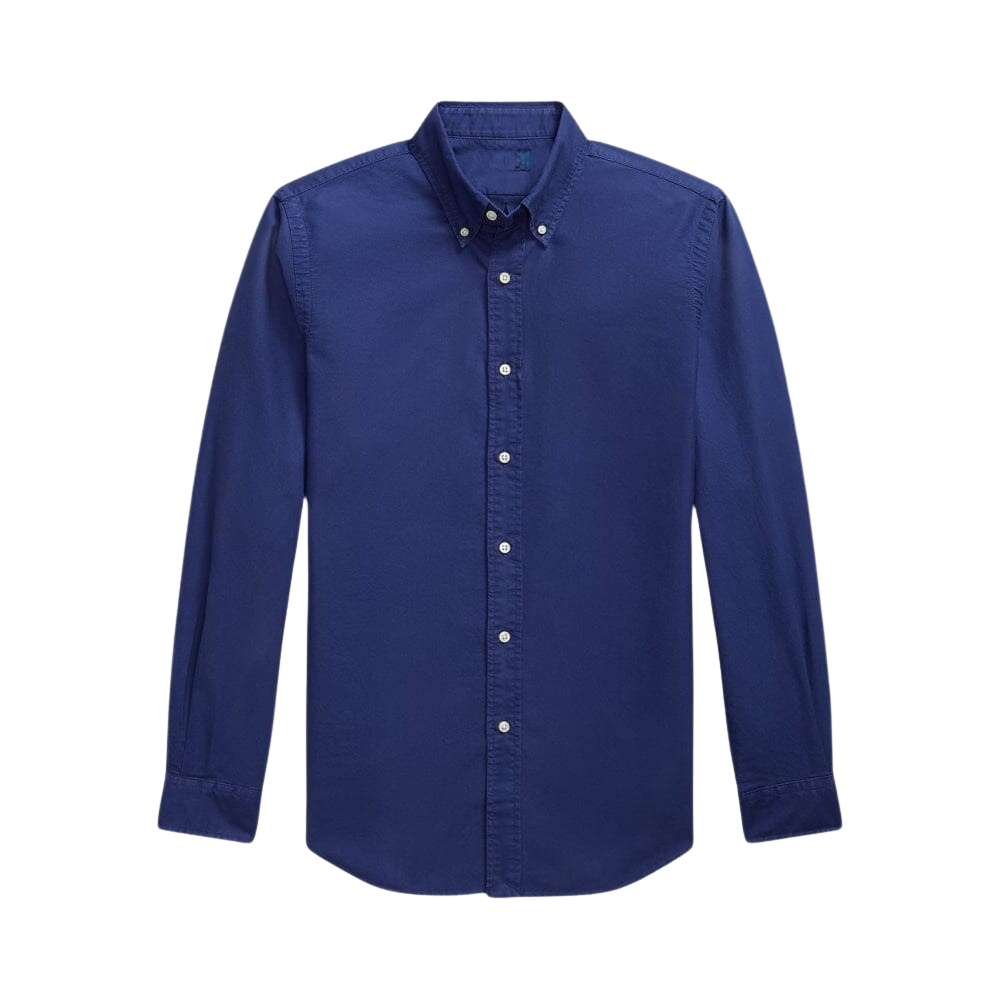 Stückgefärbtes Oxford-Hemd in Slim Fit