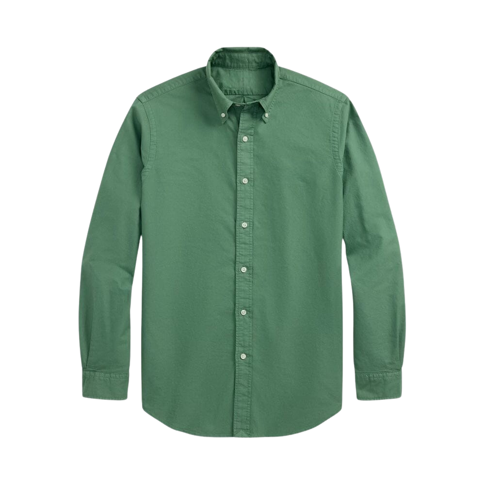 Stückgefärbtes Oxford-Hemd in Slim Fit