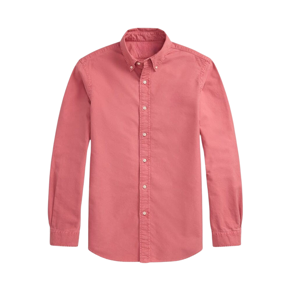 Stückgefärbtes Oxford-Hemd in Slim Fit