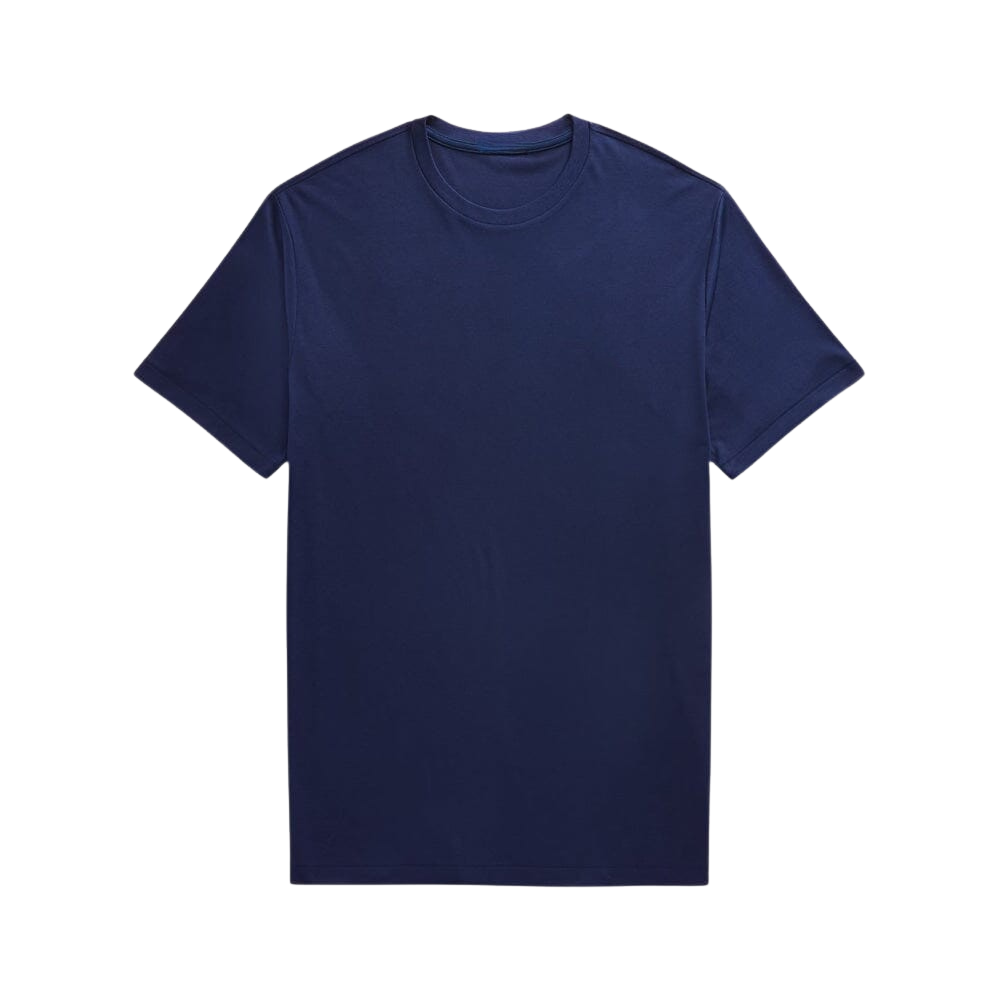 Weiches Baumwoll-T-Shirt mit Rundhalsausschnitt