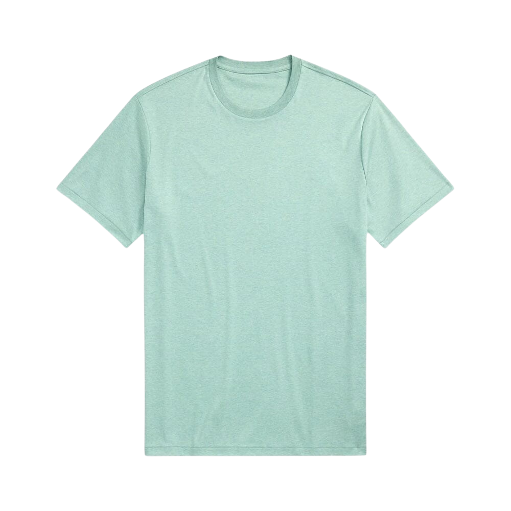 Weiches Baumwoll-T-Shirt mit Rundhalsausschnitt