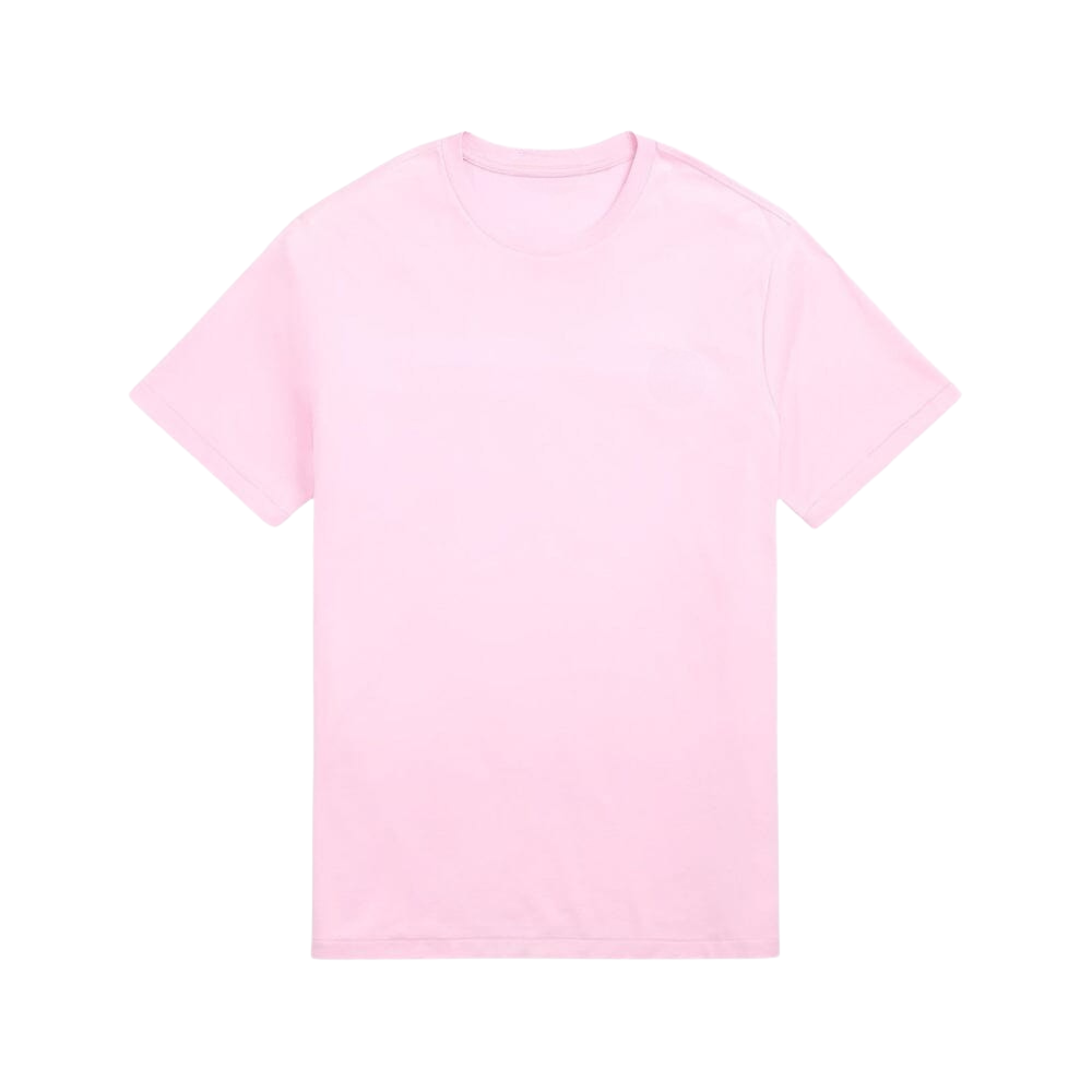 Weiches Baumwoll-T-Shirt mit Rundhalsausschnitt