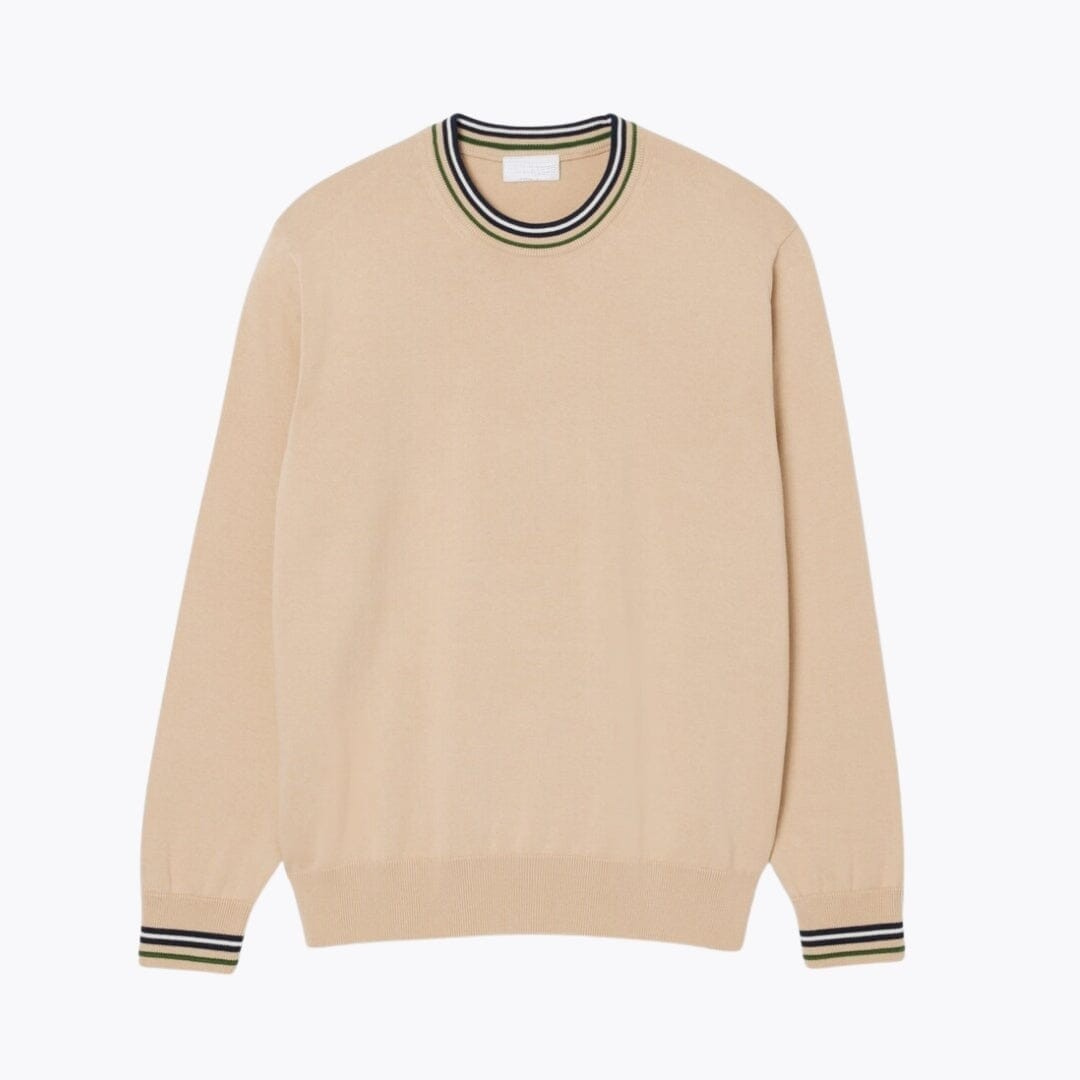 Gestreifter Pullover aus Baumwoll-Jersey