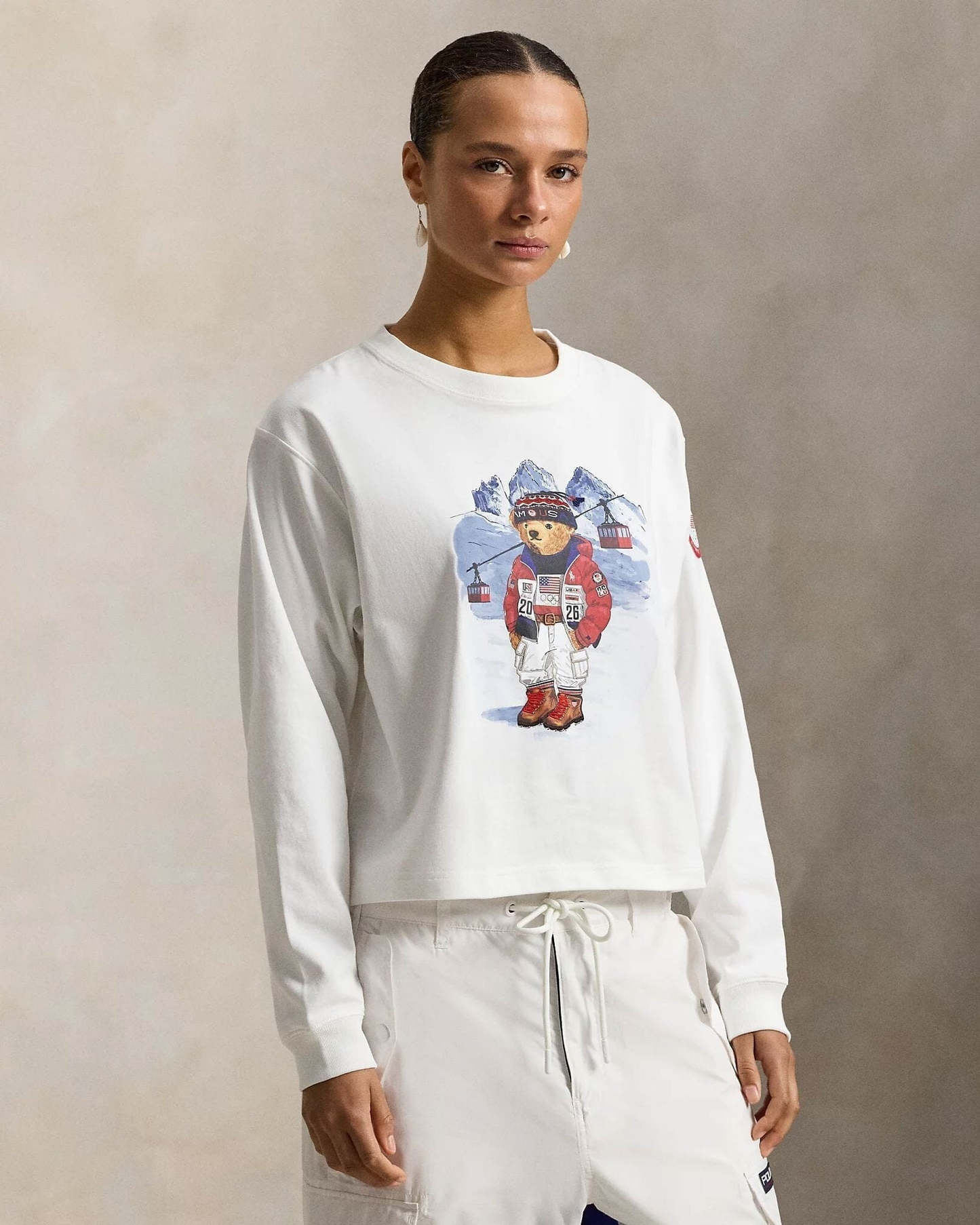 Team USA Bear Langarmshirt