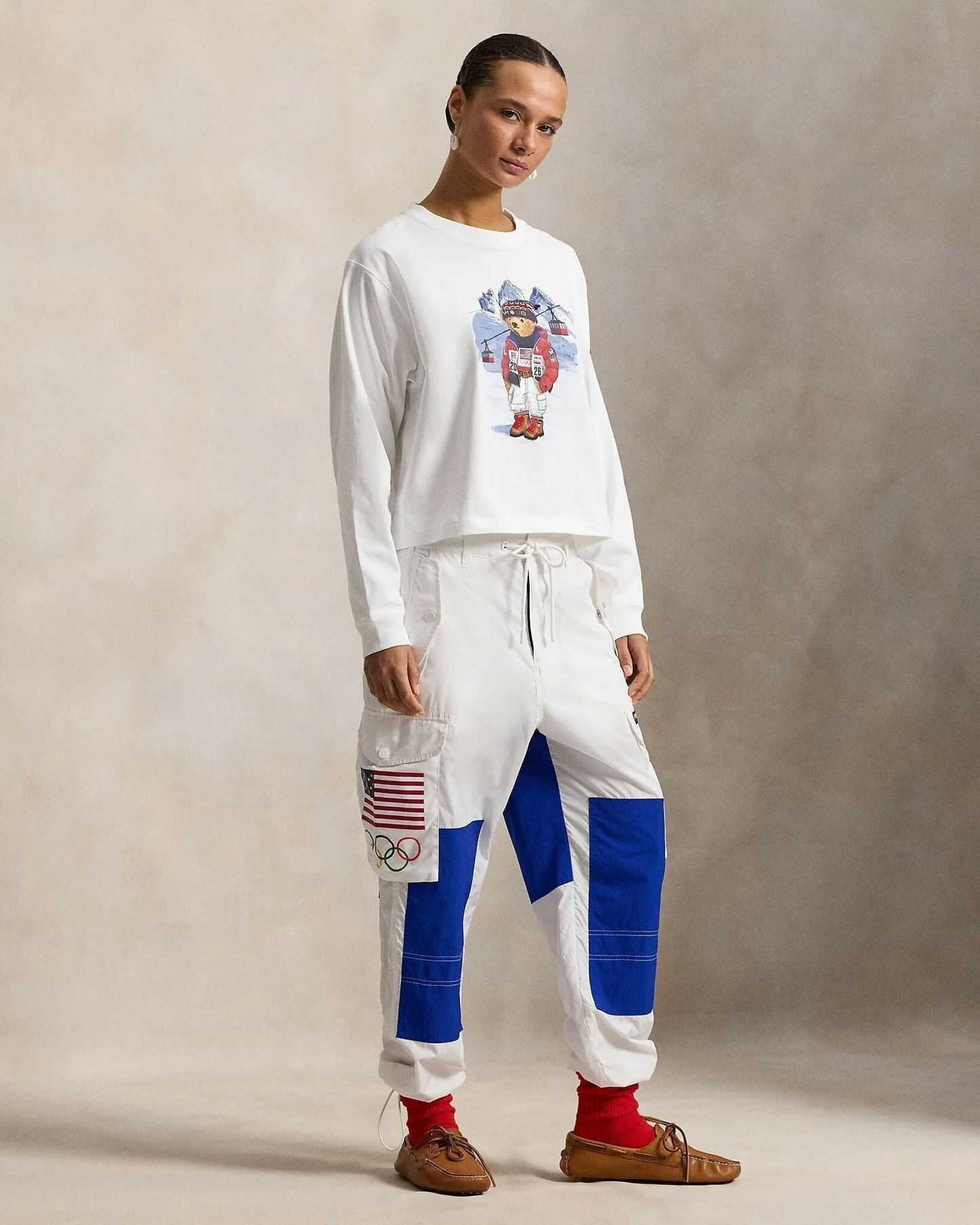 Team USA Bear Langarmshirt