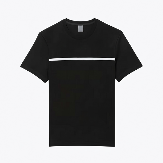 Schmal geschnittenes T-Shirt aus Baumwoll-Jersey