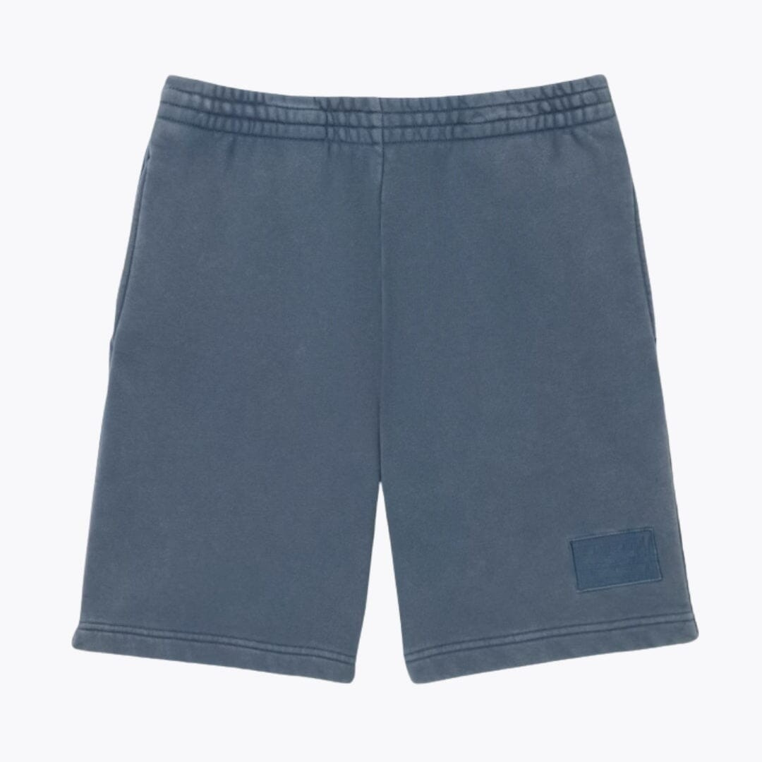 Baumwoll-Fleece-Shorts im Used-Look