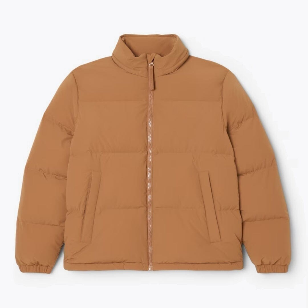 Wasserabweisende Daunenjacke mit Kapuze