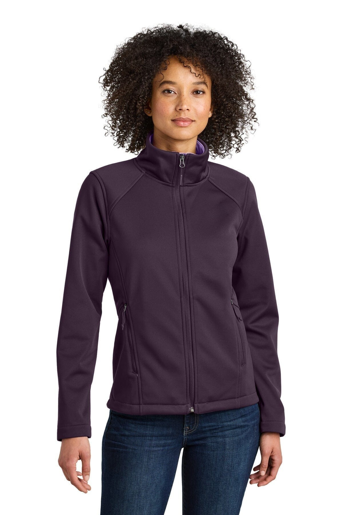 Damen Ridgewall Softshelljacke mit Brustlogo