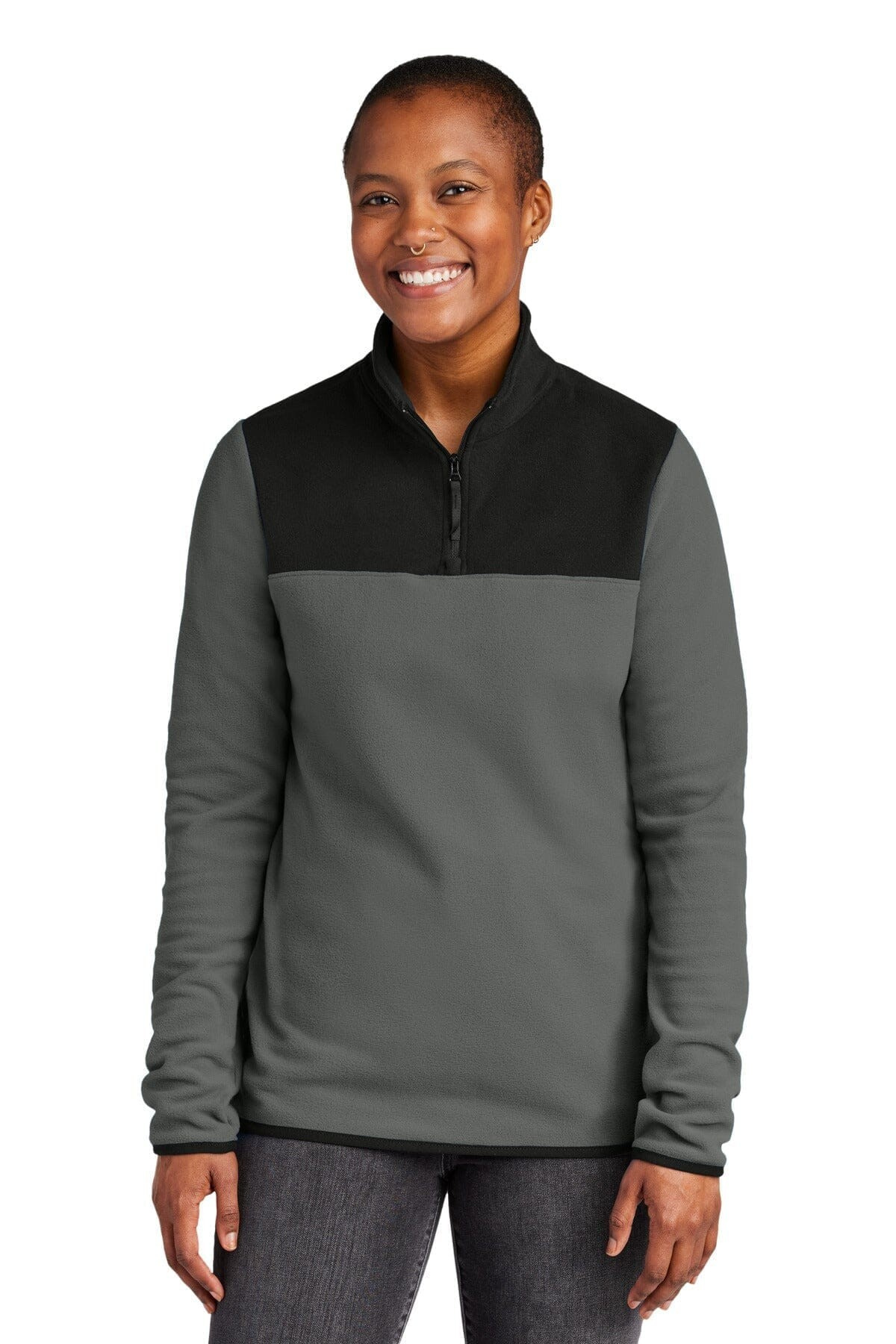Damen Glacier Fleece mit kurzem Reißverschluss