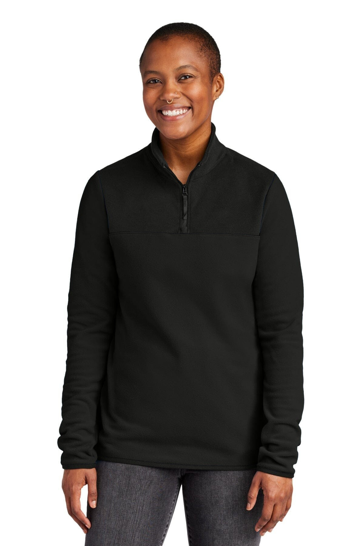 Damen Glacier Fleece mit kurzem Reißverschluss