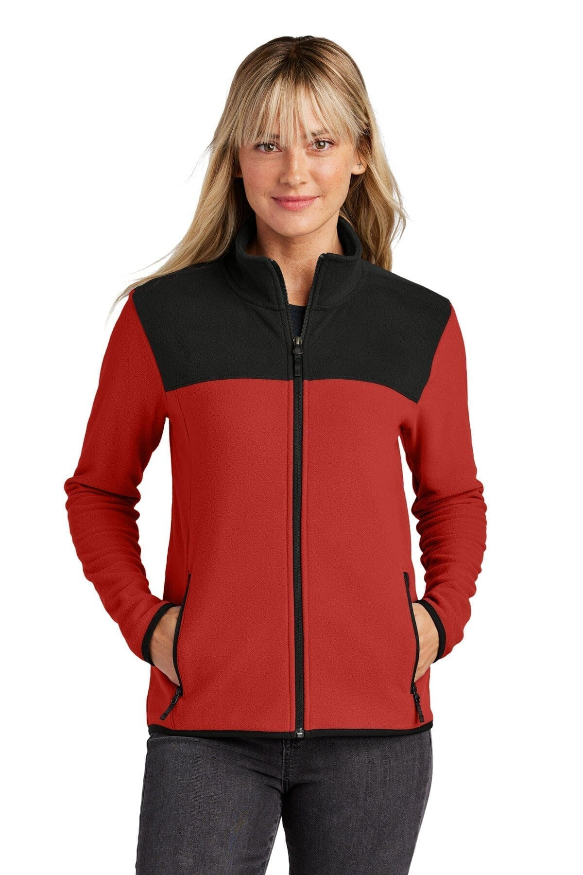 Damen Glacier Fleecejacke mit durchgehendem Reißverschluss