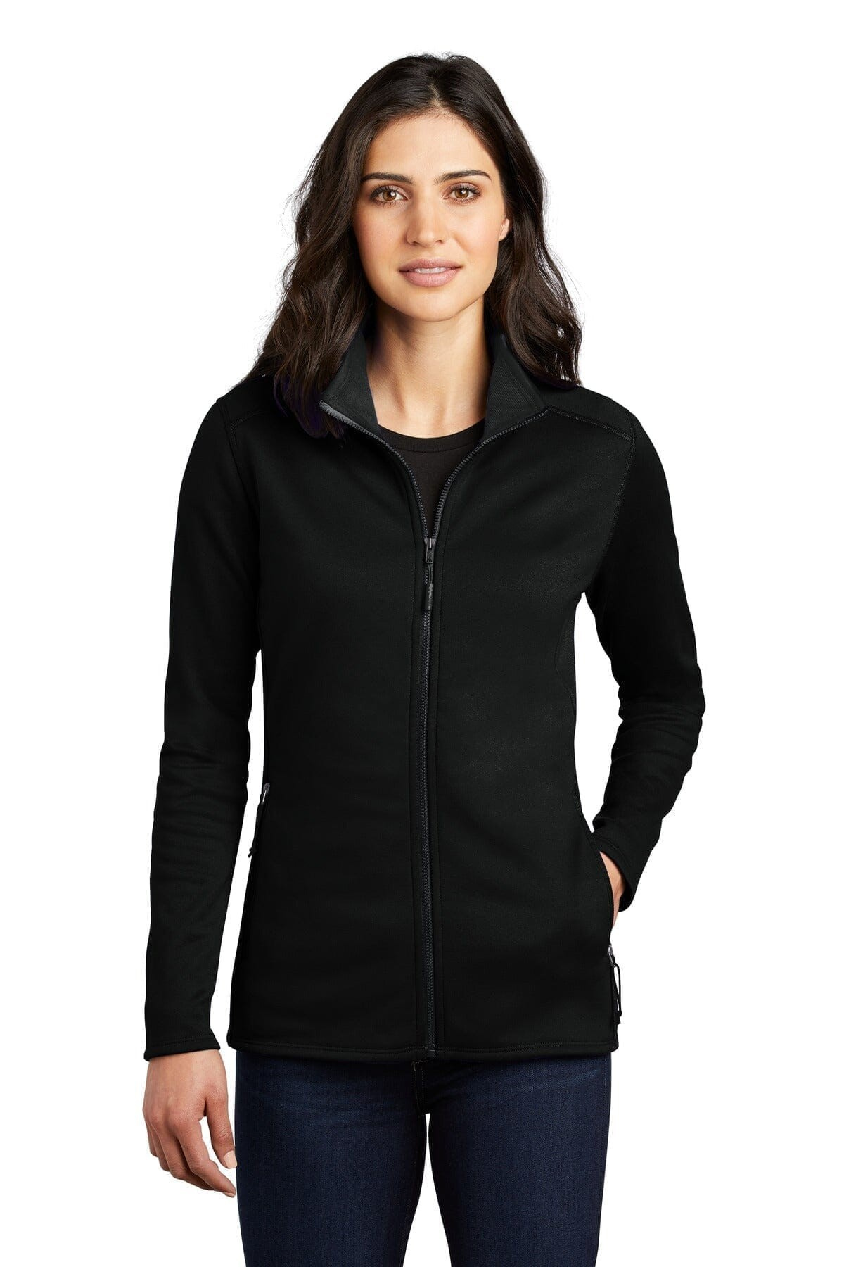 Damen Skyline Fleecejacke mit durchgehendem Reißverschluss