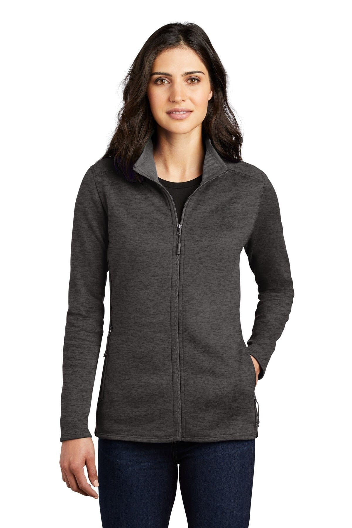Damen Skyline Fleecejacke mit durchgehendem Reißverschluss