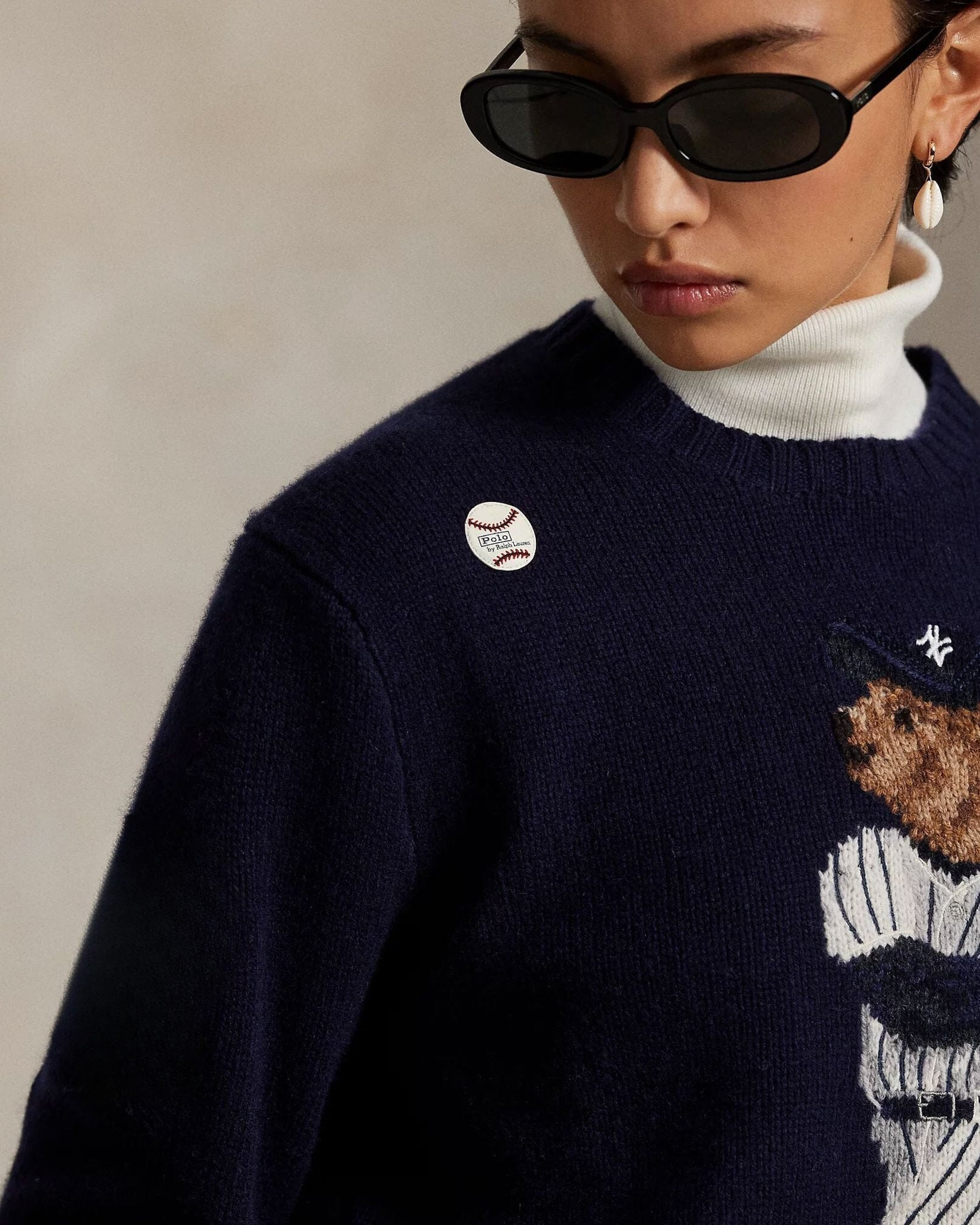 Polo Yankees Bear Pullover