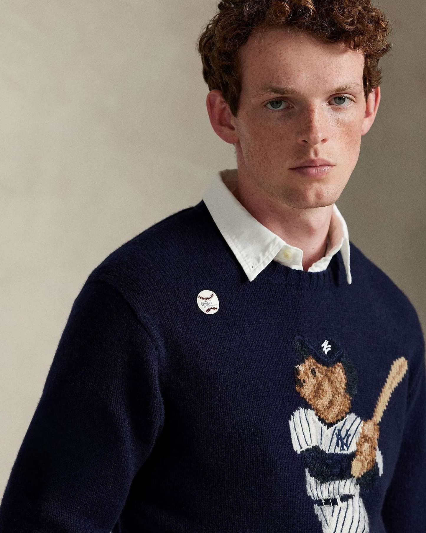 Polo Yankees Bear Pullover