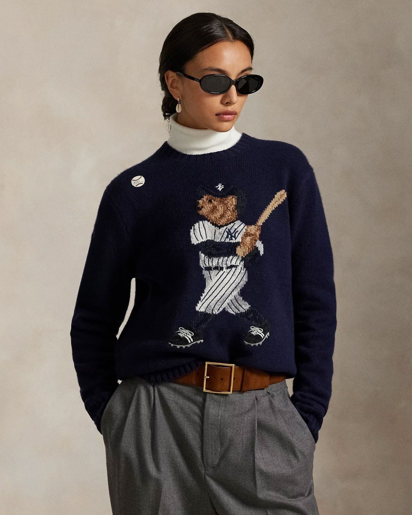 Polo Yankees Bear Pullover