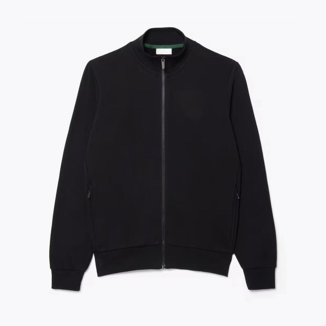 Fleece-Sweatshirt mit hohem Kragen und Reißverschluss