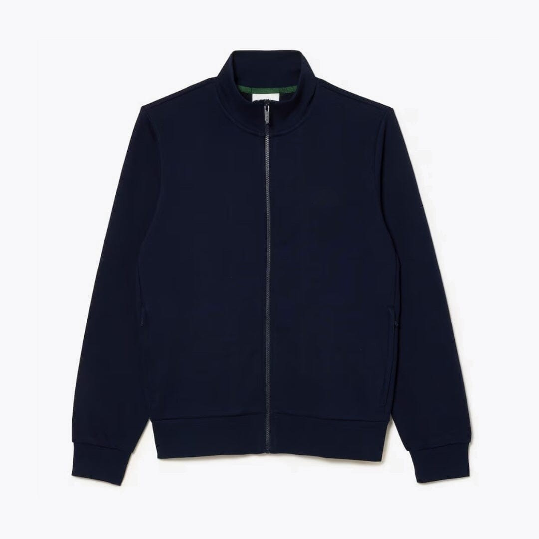 Fleece-Sweatshirt mit hohem Kragen und Reißverschluss